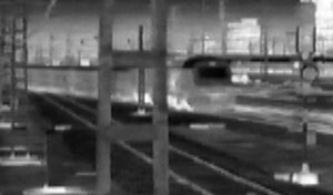 Снято с помощью тепловизора "Thermal-EYE 5000xp"