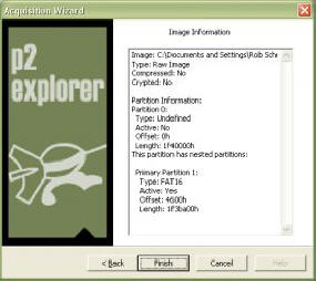  "Paraben P2 eXplorer"